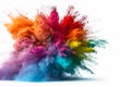 Rainbow Pride Explosion. Vibrant colors celebrate diversity and inclusion. Royalty Free Stock Photo