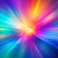Rainbow reflective light on textured surface Royalty Free Stock Photo