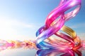 Rainbow Resilience Rainbowcolored elements Royalty Free Stock Photo