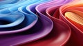 Rainbow Rhapsody: Abstract Lines and Bubbles in 3D