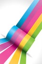 Rainbow ribbon