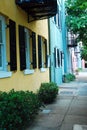 Rainbow Row, Charleston, SC Royalty Free Stock Photo