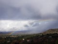 Rainbow Series: Double Rainbow over Serendipity Valley Royalty Free Stock Photo