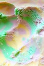 Rainbow Sherbet Royalty Free Stock Photo