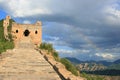 Rainbow at Simatai Great Wall of China