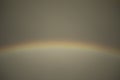 Rainbow in sky. Atmospheric phenomenon. Refraction of light Royalty Free Stock Photo