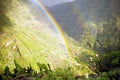 Rainbow Spain, Tenerife islands Royalty Free Stock Photo