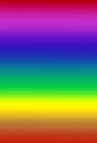 Rainbow spectral gradient.