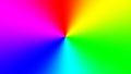 Rainbow spectral gradient rotating slowly clockwise