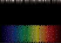 Rainbow spectrum background Royalty Free Stock Photo