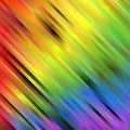 Rainbow spectrum background of blurred diagonal stripes. Abstract vector backdrop Royalty Free Stock Photo