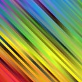 Rainbow spectrum background of blurred diagonal stripes. Abstract vector backdrop Royalty Free Stock Photo