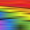 Rainbow spectrum background of blurred horizontal stripes. Abstract vector backdrop Royalty Free Stock Photo