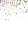 Rainbow Splash Flying Vector White Background