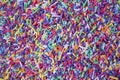 Rainbow Sprinkles Royalty Free Stock Photo