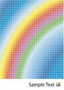 Rainbow squares background