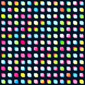 Rainbow squares seamless pattern