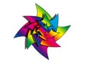 Rainbow star logo