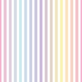 Rainbow stripe pattern, colorful vertical lines seamless vector repeat