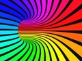 Rainbow strips Royalty Free Stock Photo