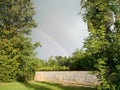 Sunshine Rainbow Summer Afternoon