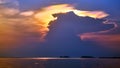 Rainbow sunset on Koh Pangan