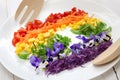 Rainbow super salad