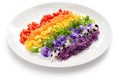 Rainbow super salad