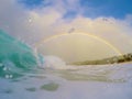 Rainbow Surfing Royalty Free Stock Photo