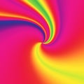 Rainbow swirl Royalty Free Stock Photo