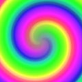 Rainbow swirl background Royalty Free Stock Photo