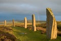 Rainbow throught Ring of Brodgar