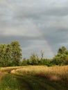 Rainbow after thunderstorm