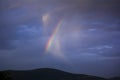 Rainbow, Tivat, Montenegro. Royalty Free Stock Photo