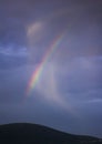 Rainbow, Tivat, Montenegro. Royalty Free Stock Photo