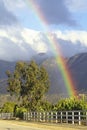 Rainbow and Topa Topa Mountains