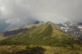 Rainbow in Torrres del Paine, Chile