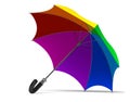 Rainbow umbrella Royalty Free Stock Photo