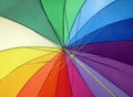 Rainbow umbrella Royalty Free Stock Photo