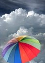 Rainbow umbrella Royalty Free Stock Photo