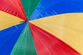 Rainbow umbrella parasol Royalty Free Stock Photo