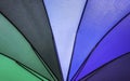 Rainbow umbrella pattern Royalty Free Stock Photo