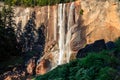 Rainbow on Vernal Falls and the Mist Trail, Yosemite National Park, California Royalty Free Stock Photo