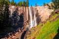 Rainbow on Vernal Falls and the Mist Trail, Yosemite National Park, California Royalty Free Stock Photo