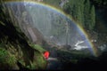 Rainbow at Vernal Falls, Yosemite Royalty Free Stock Photo