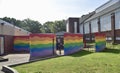 Rainbow Walls at Gaston Park of the Memphis Park Commission