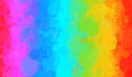 Rainbow watercolor brush strokes background. Vector version