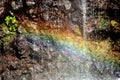 Rainbow Waterfall Royalty Free Stock Photo