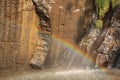 Rainbow waterfall Royalty Free Stock Photo