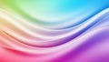 Rainbow Wave Background with Gradient Colors. Royalty Free Stock Photo
